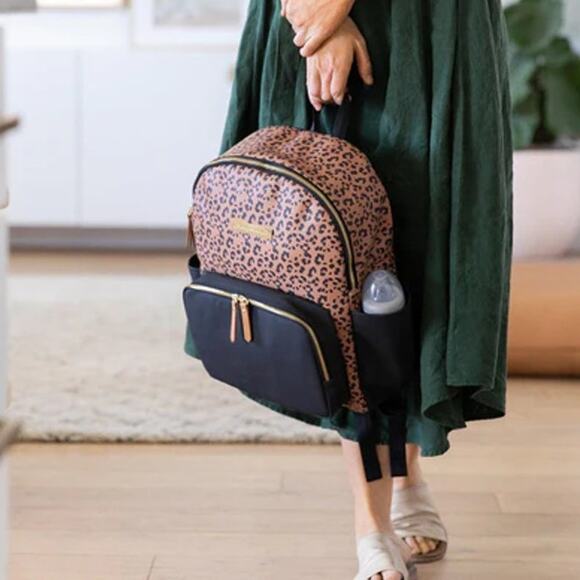 Petunia Pickle Bottom Diaper Backpack in Leopard District Backpack OS - Picture 3 of 16